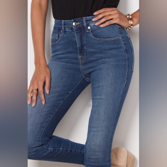 NWT Good American Good Waist Crop Jean $149 - Picture 6 of 13